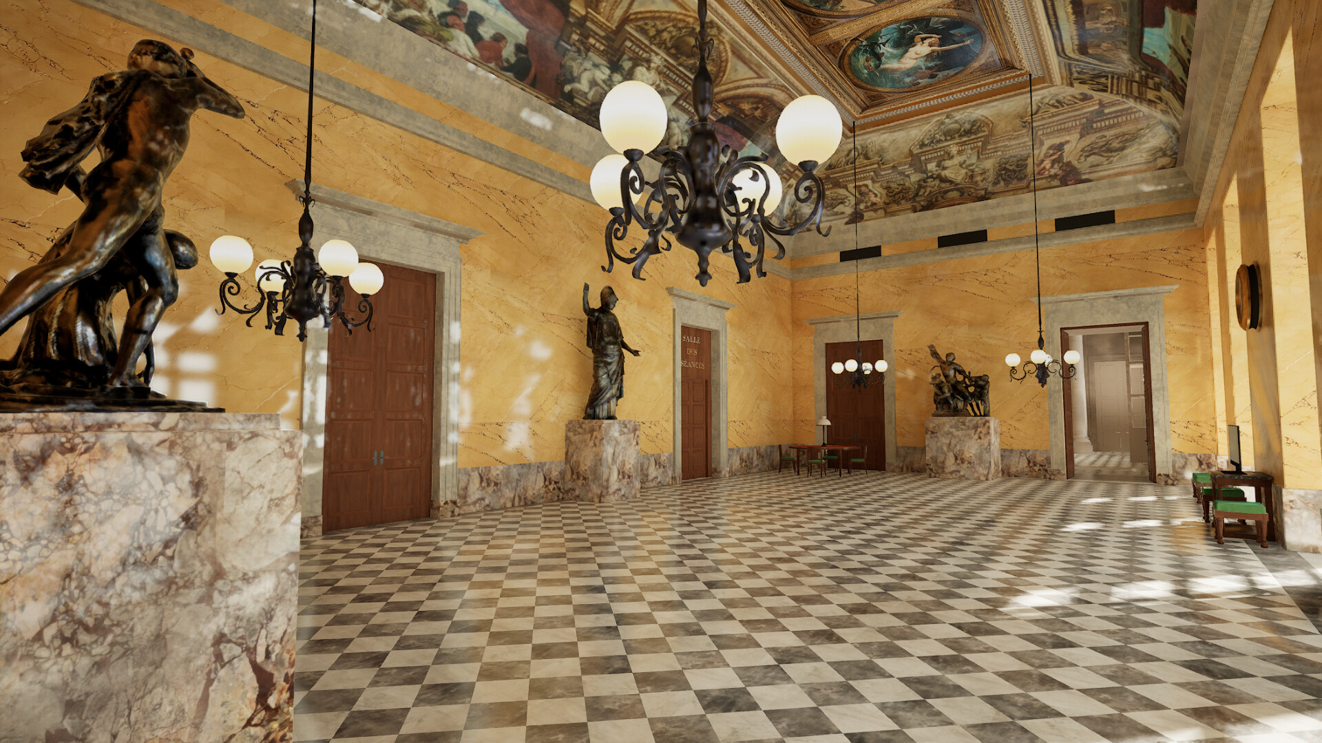 Visite virtuelle de l’Assemblée nationale