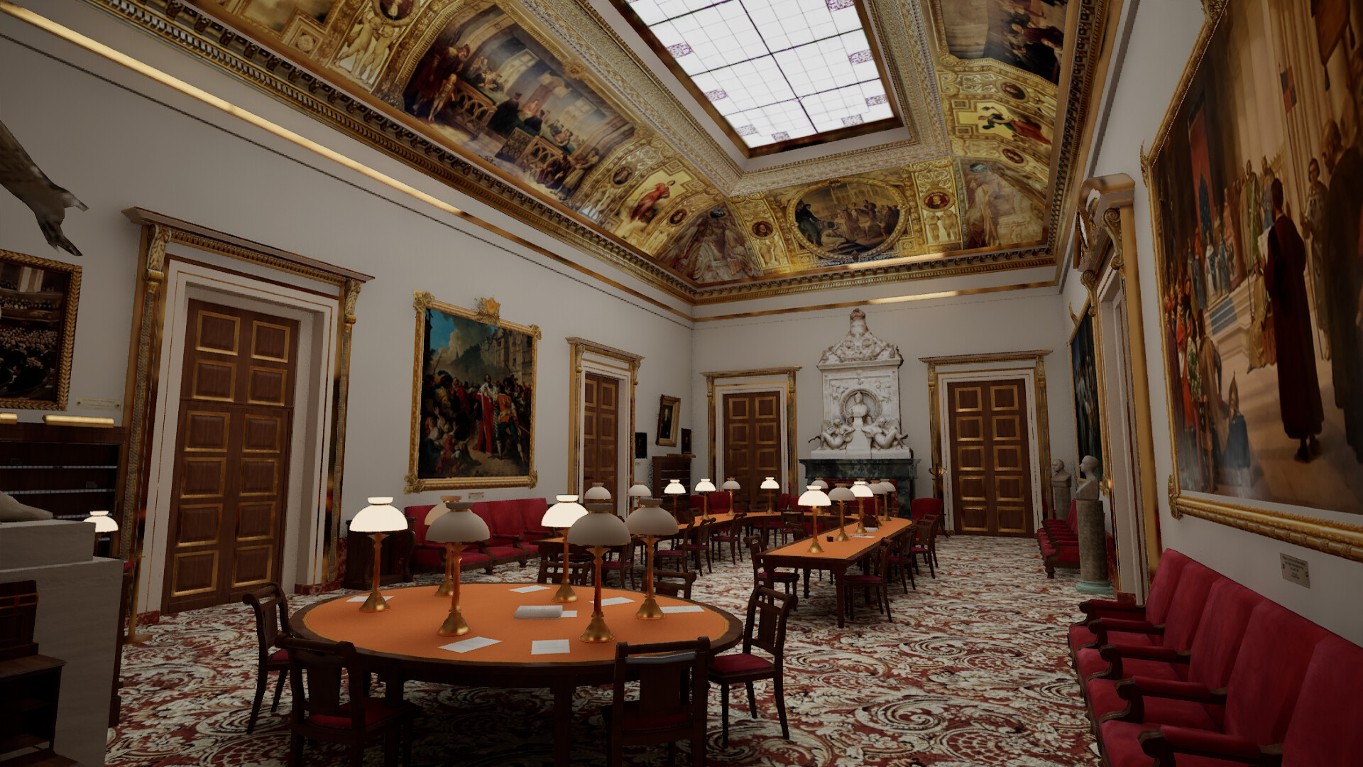 Visite virtuelle de l’Assemblée nationale