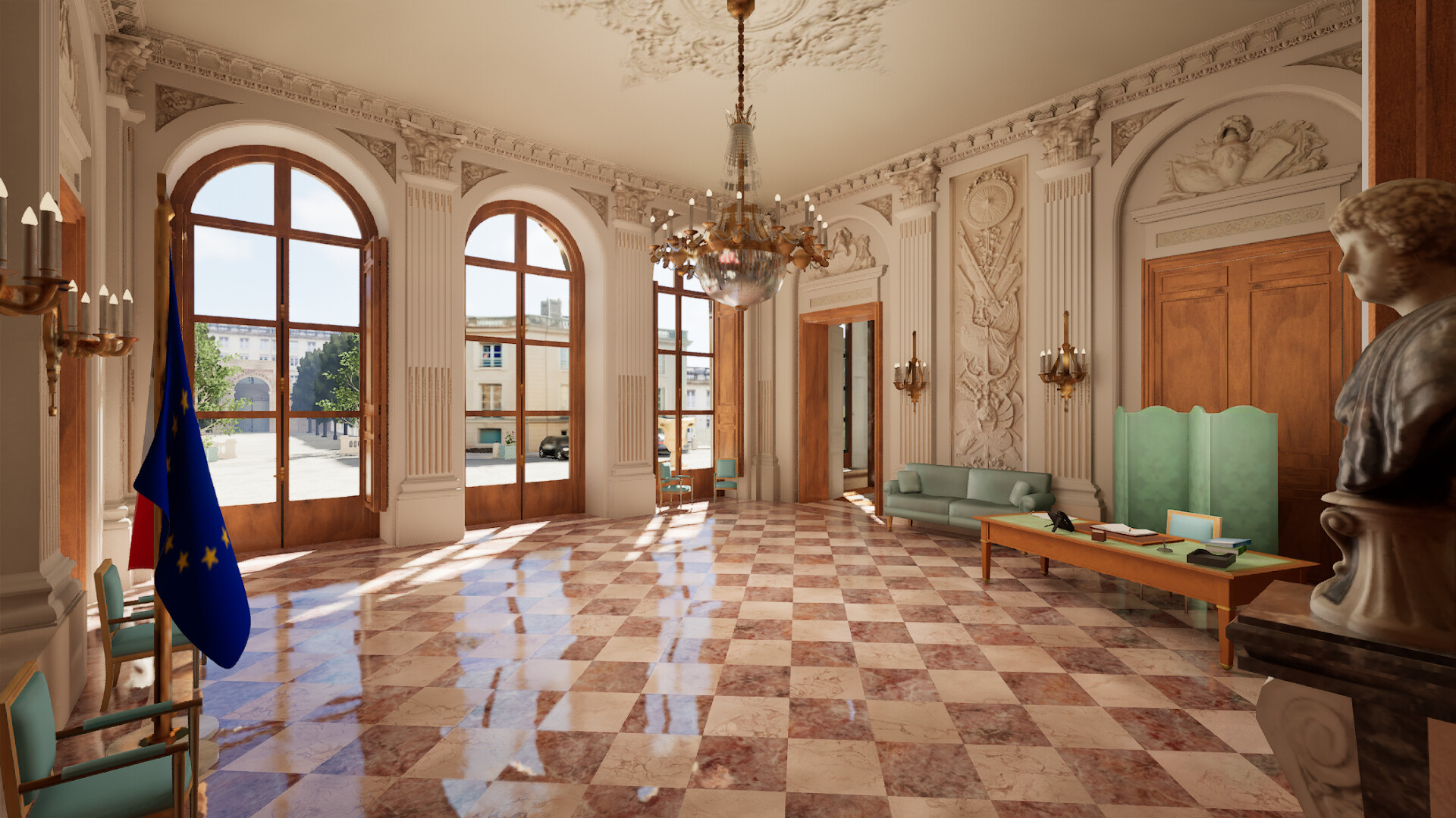 Visite virtuelle de l’Assemblée nationale