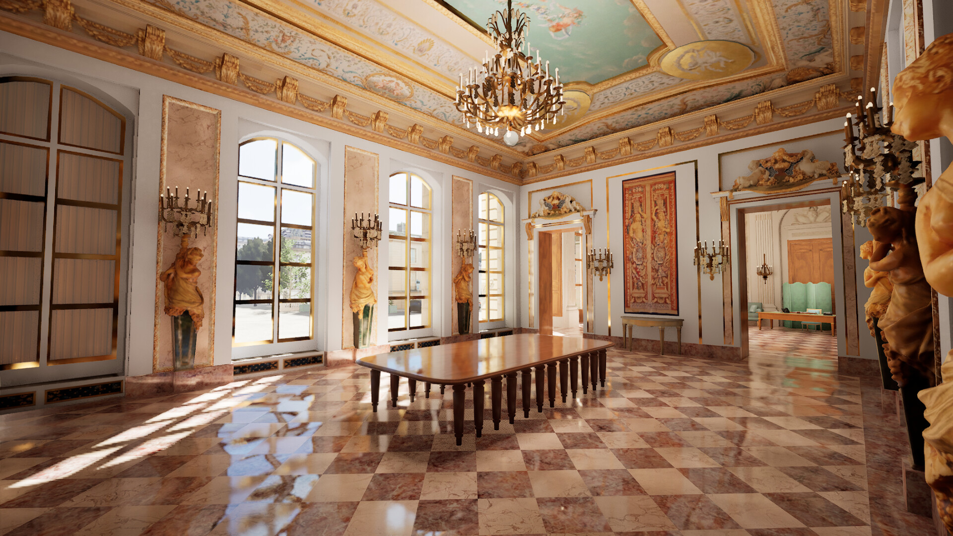 Visite virtuelle de l’Assemblée nationale