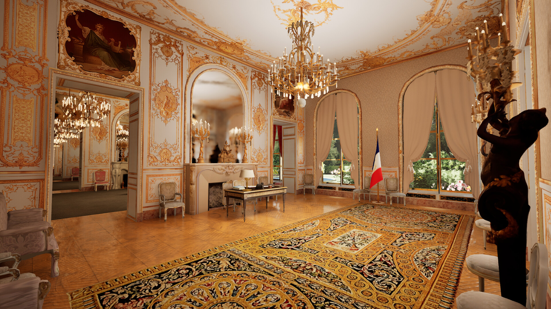 Visite virtuelle de l’Assemblée nationale