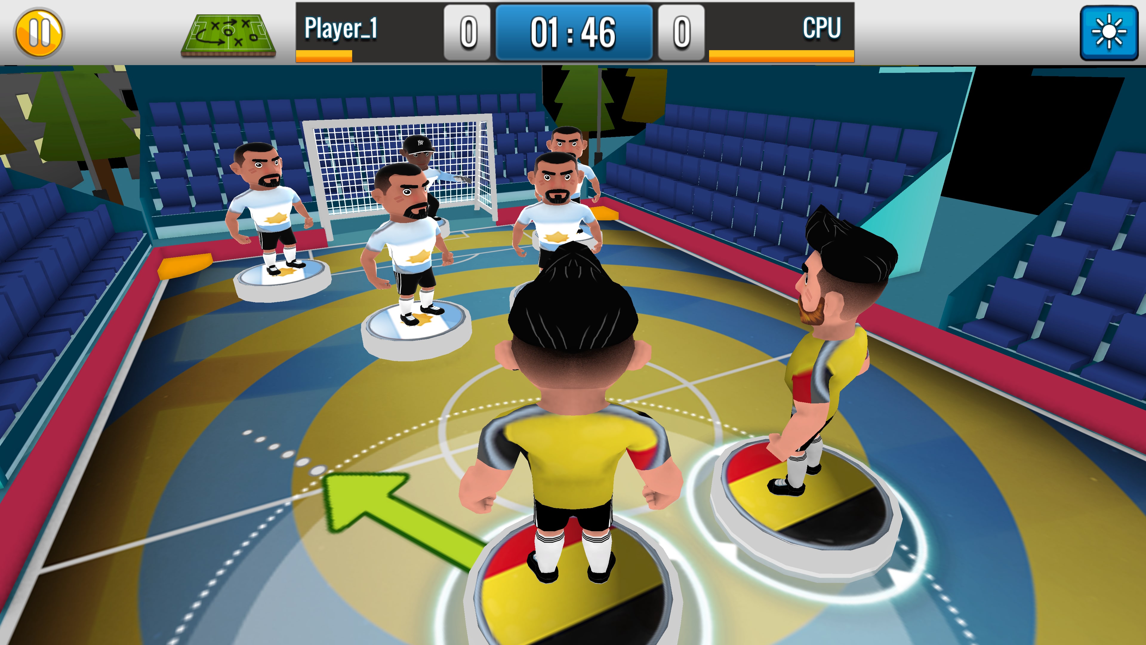 Tabletop Footsall