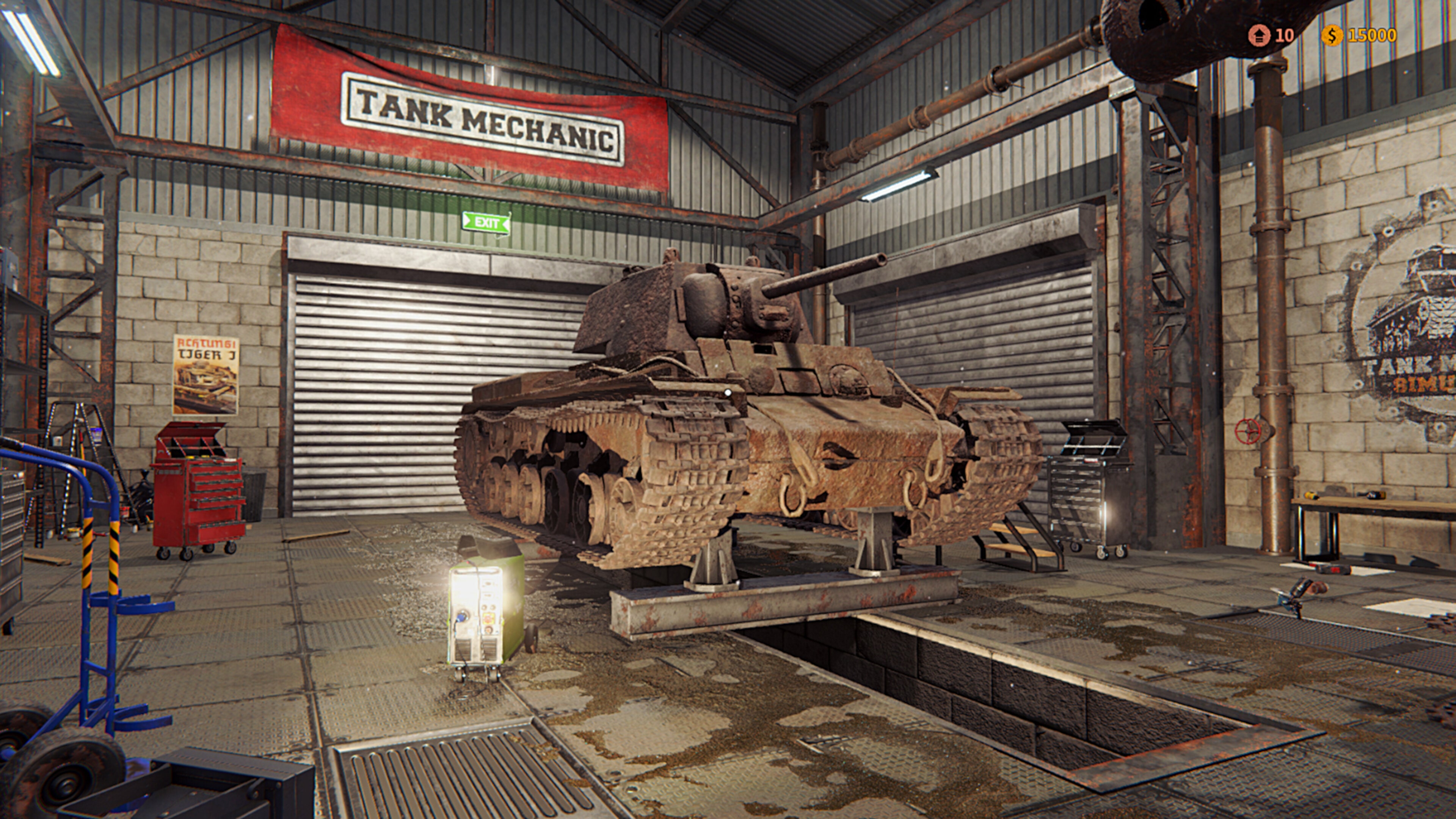 Tank Mechanic Simulator: Reinforced