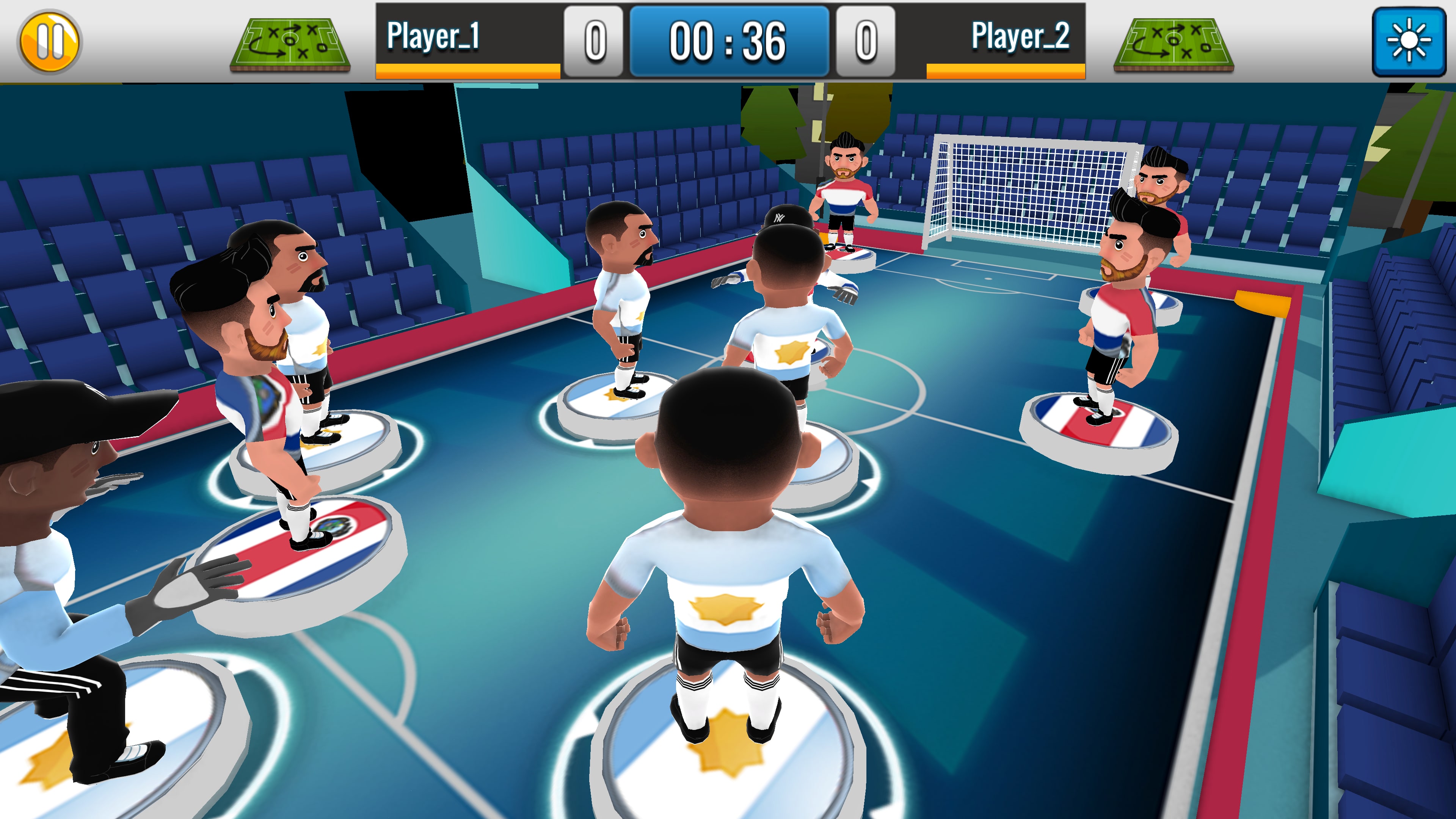 Tabletop Footsall
