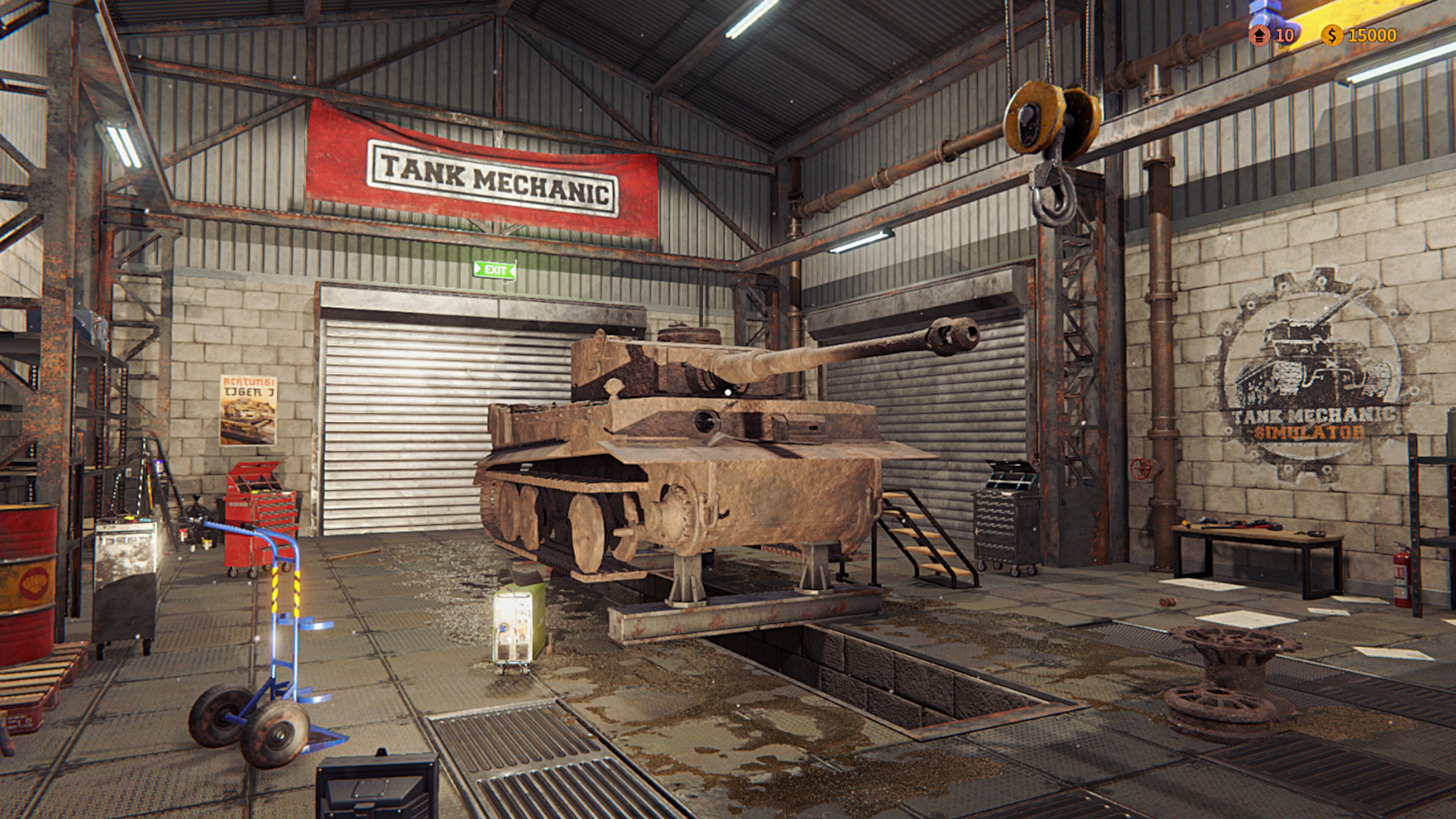 Tank Mechanic Simulator: Reinforced
