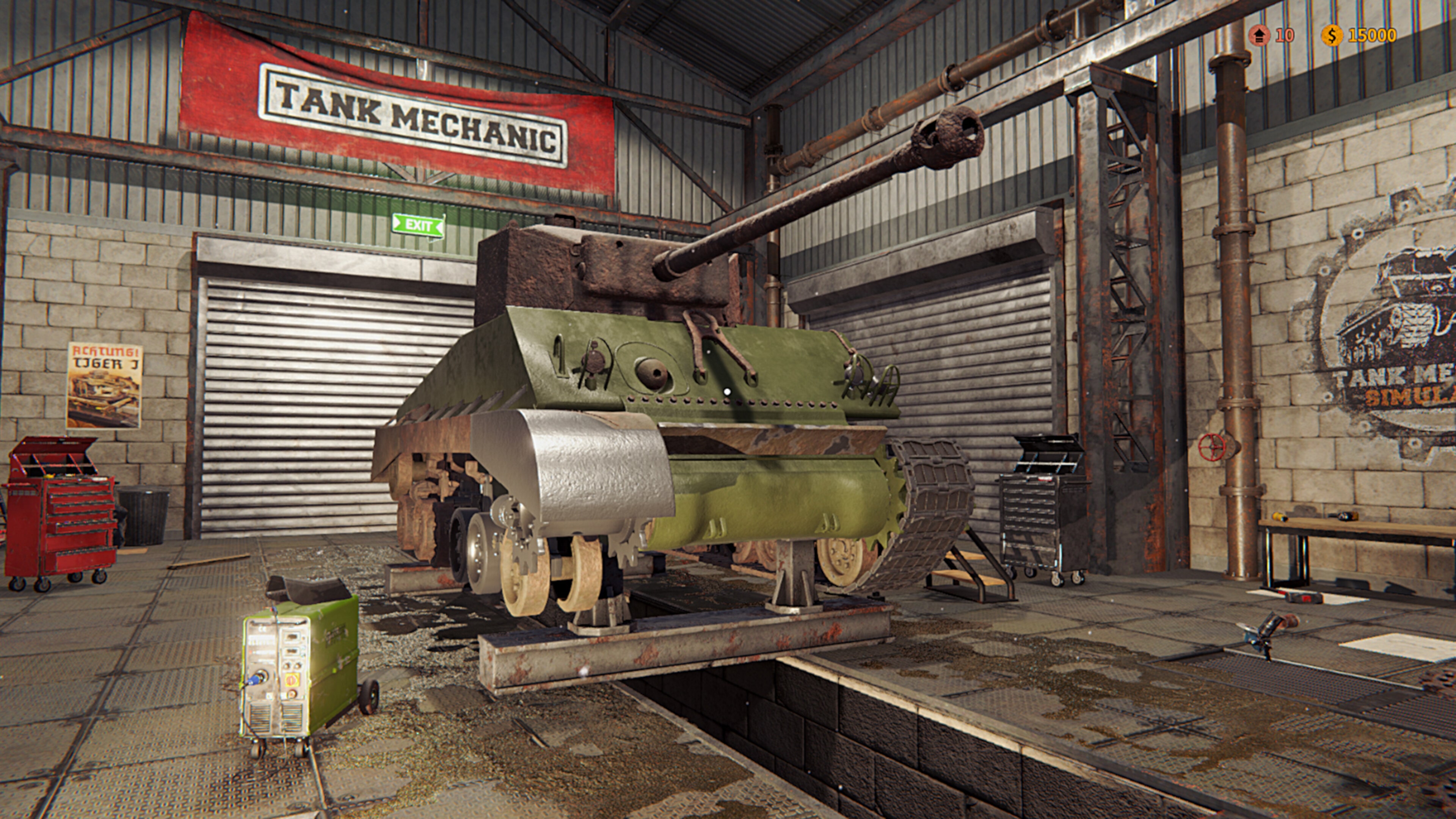 Tank Mechanic Simulator: Reinforced