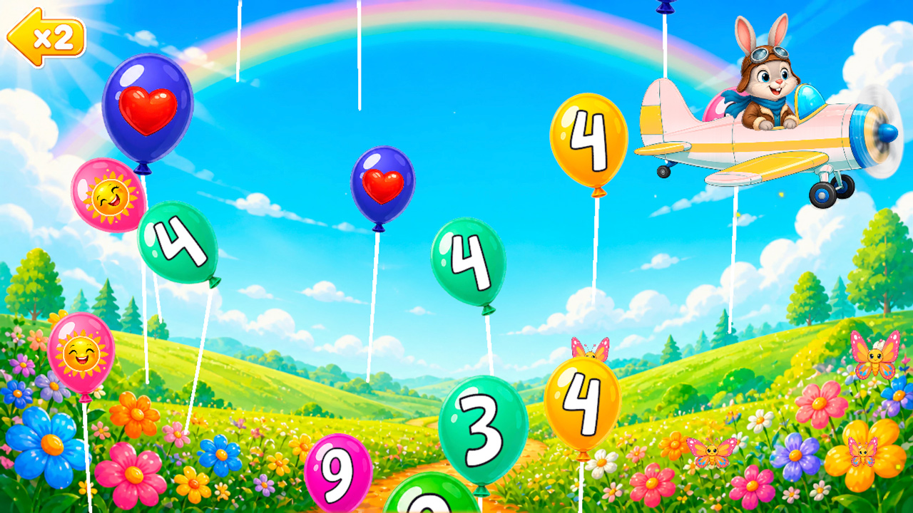 123 Early Learning Games for Kids, Toddlers, Babies: Language