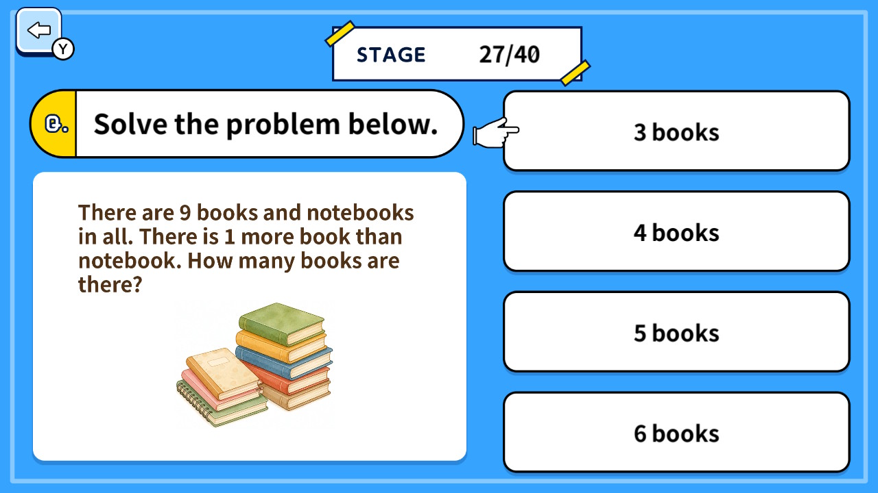 Brain Boost! Basic Math 4-Choice Quiz