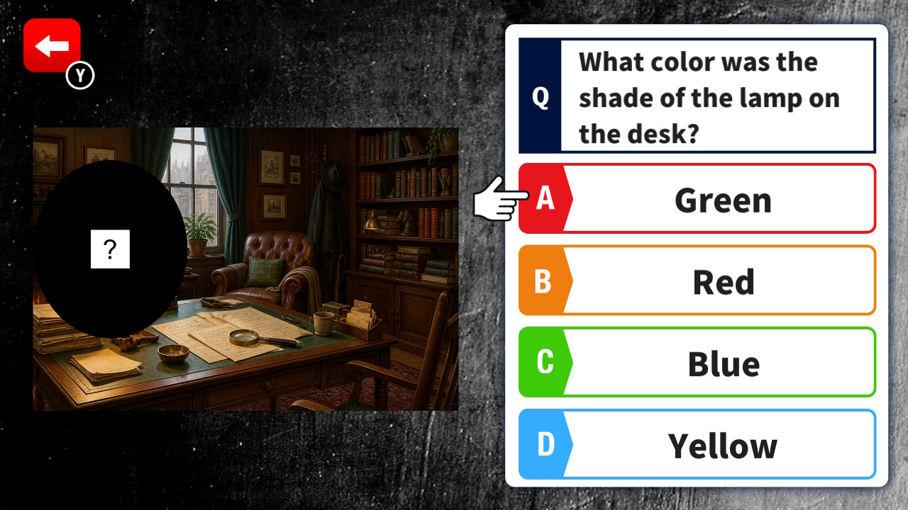 Memorize the Evidence: 1-Minute Memory Mystery