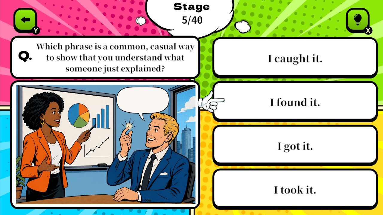 Manga English Native Phrase Quiz