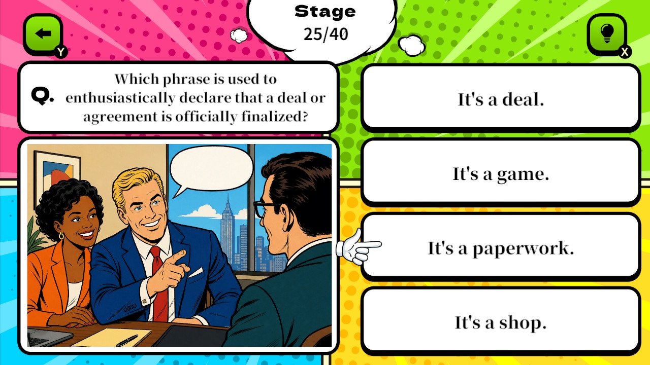 Manga English Native Phrase Quiz