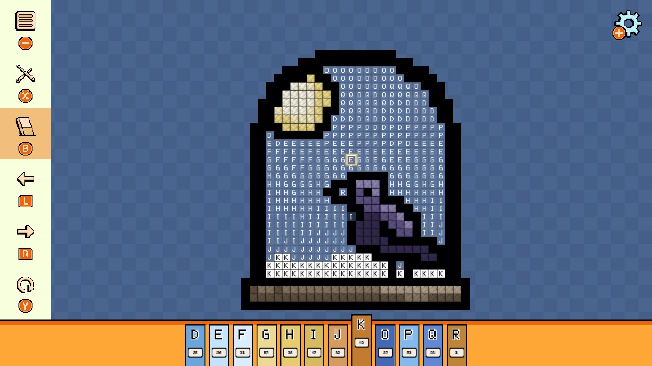 Pixel Cross Stitch Color by Number: Miniatures