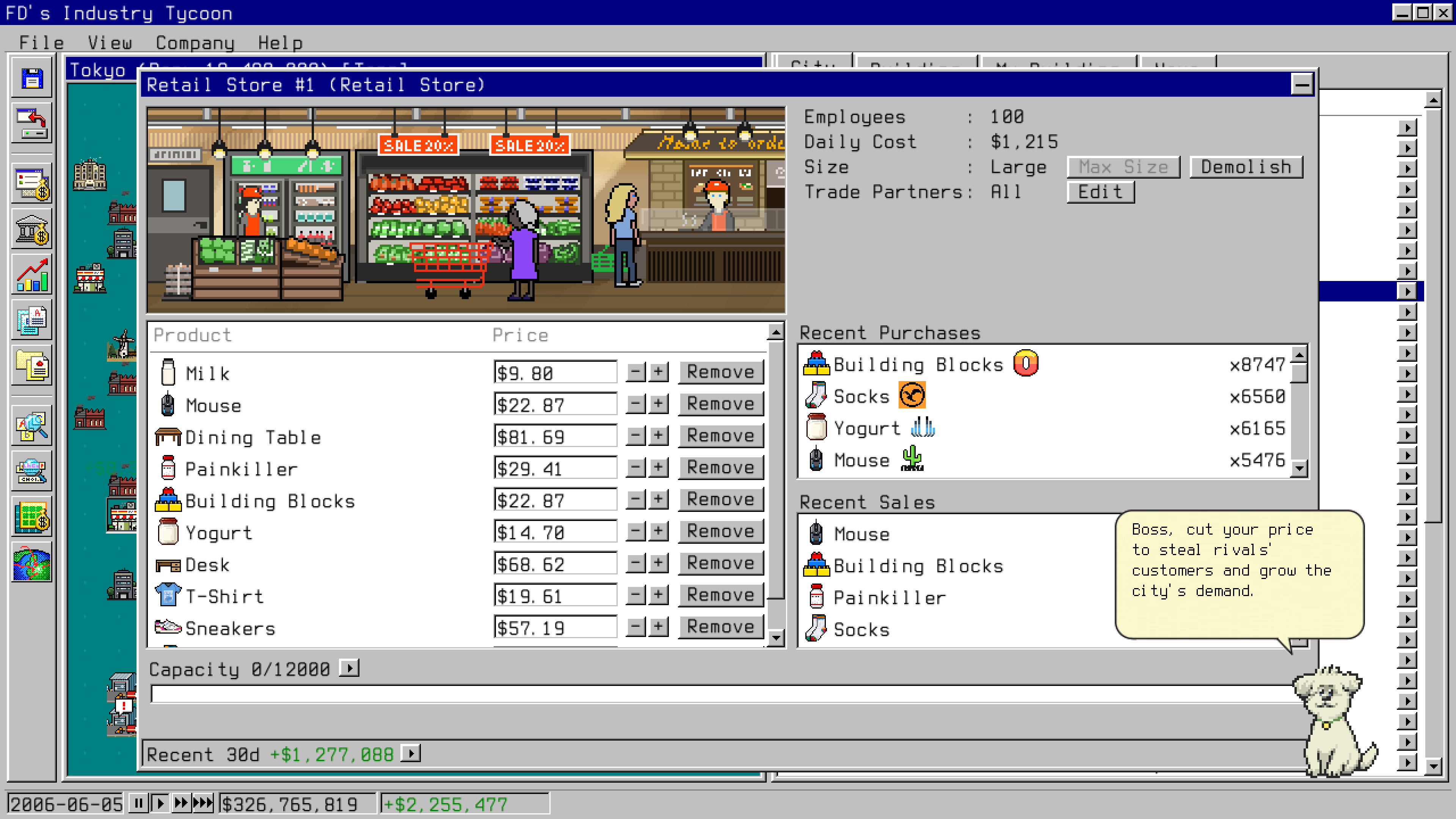 FD’s Industry Tycoon