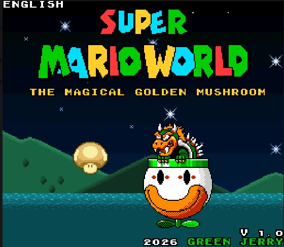 Super Mario World: The Magical Golden Mushroom