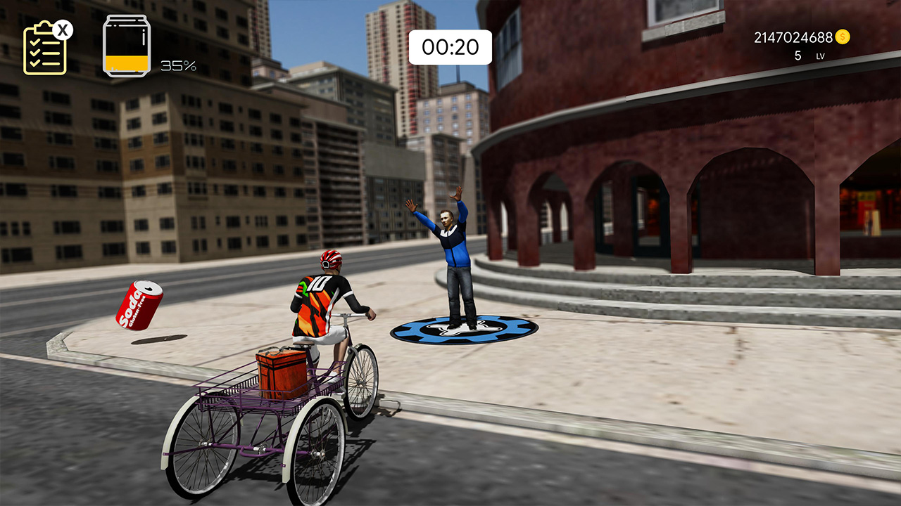 Bike Food Delivery Simulator