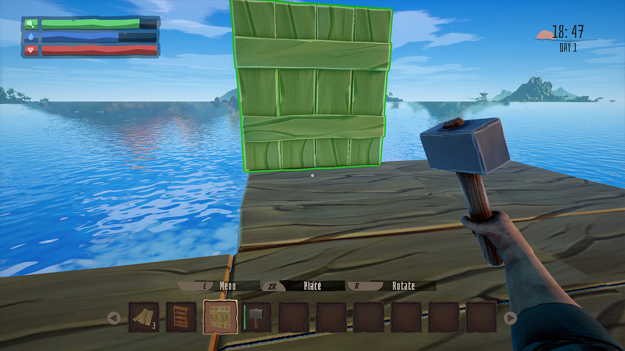 Castaway Survival In Ocean: Build Your Own Raft, Craft