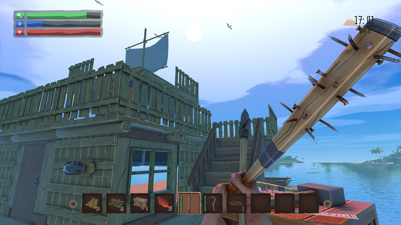 Castaway Survival In Ocean: Build Your Own Raft, Craft