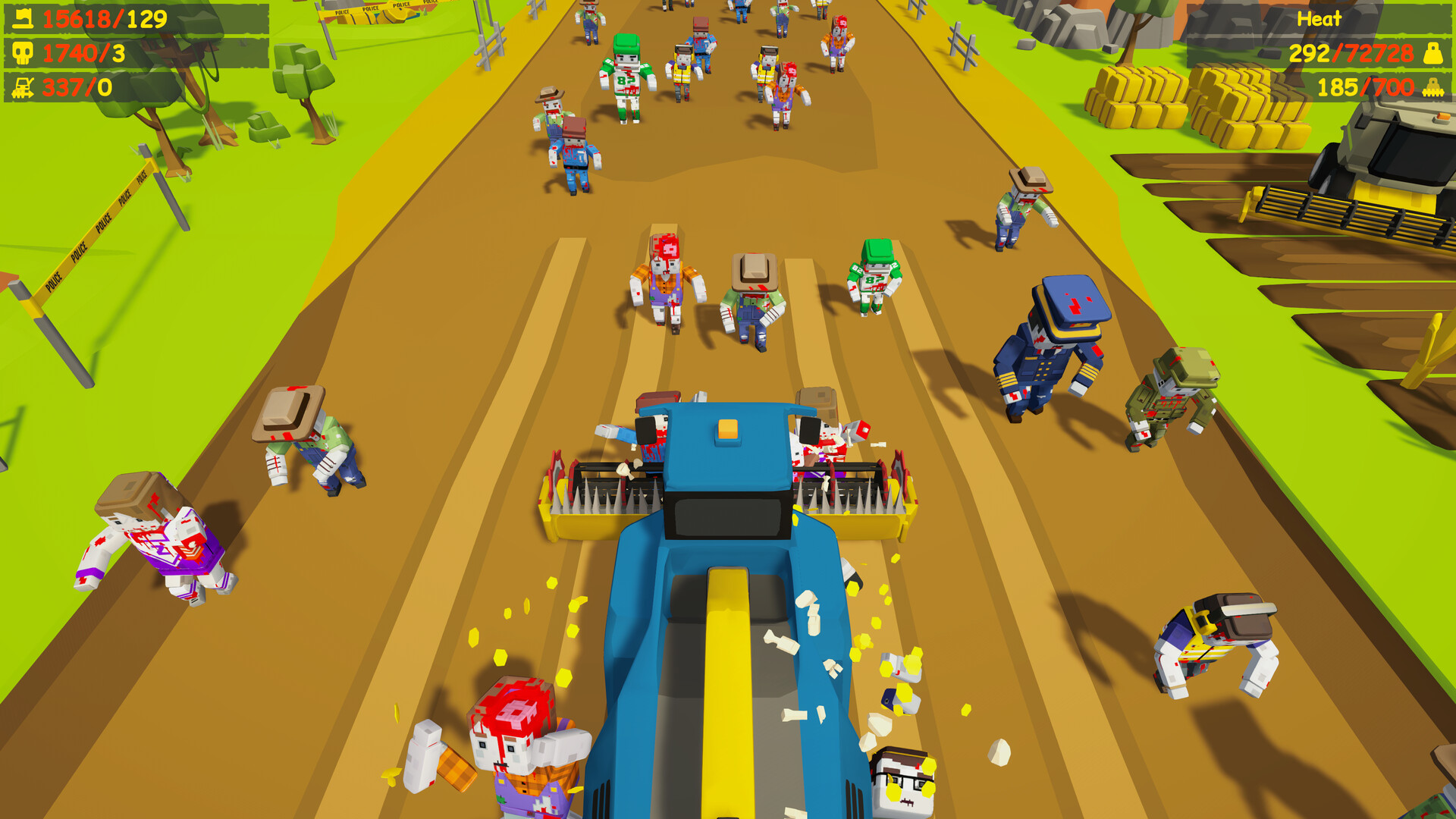 Harvester vs. Zombies