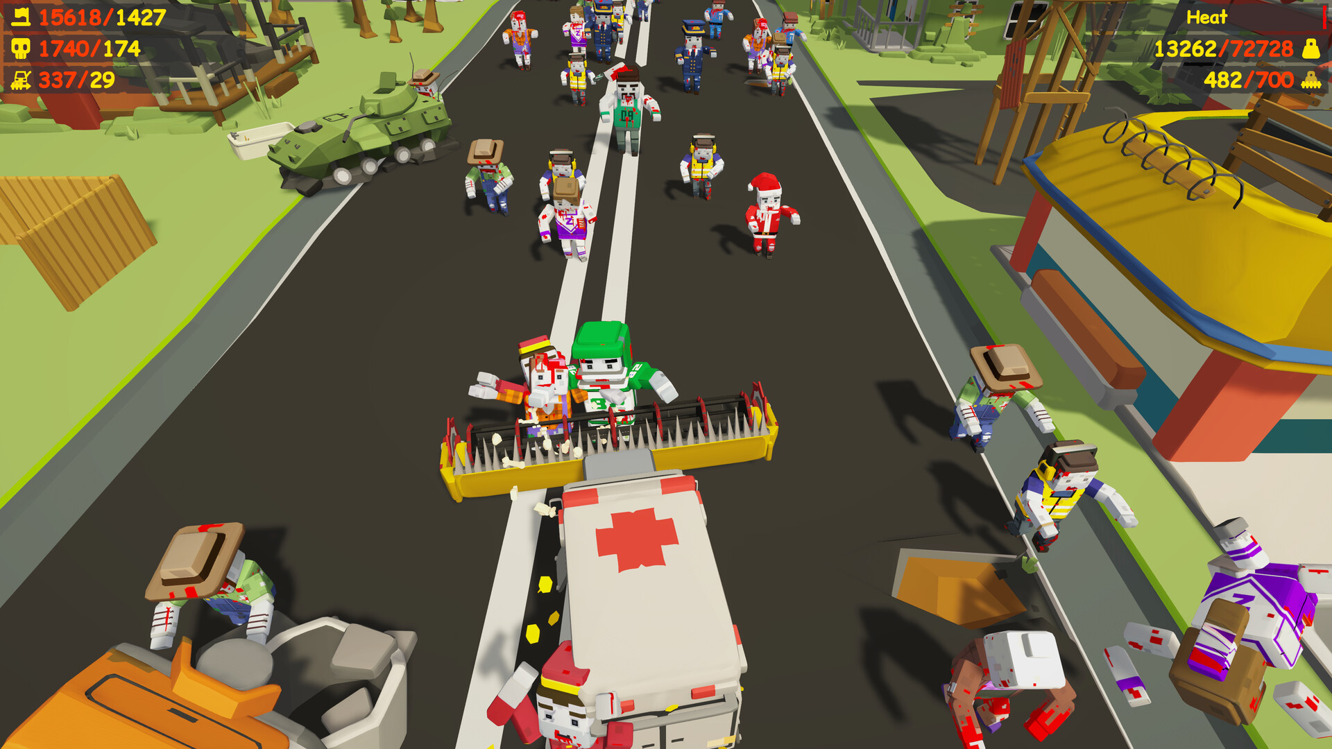 Harvester vs. Zombies