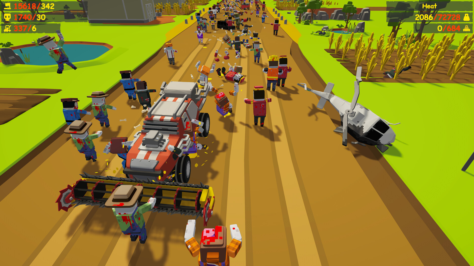 Harvester vs. Zombies