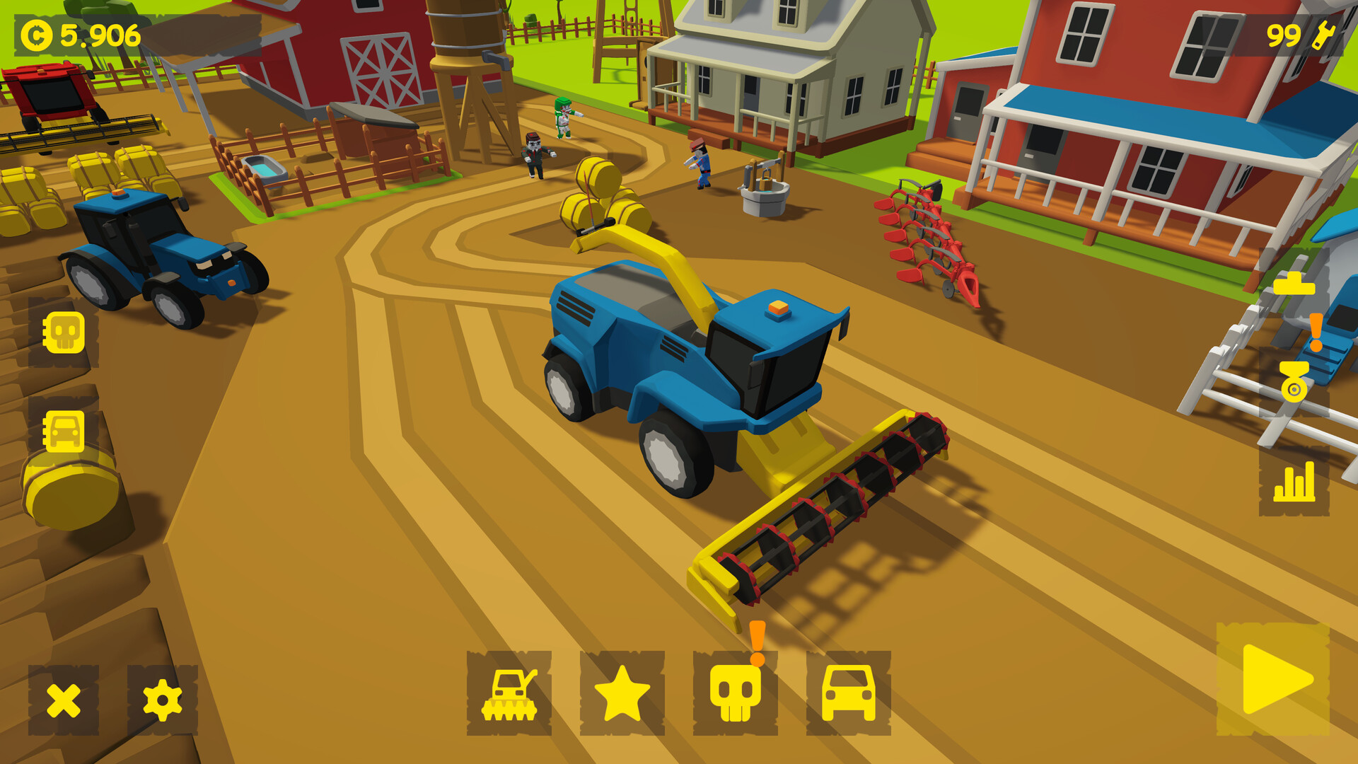 Harvester vs. Zombies