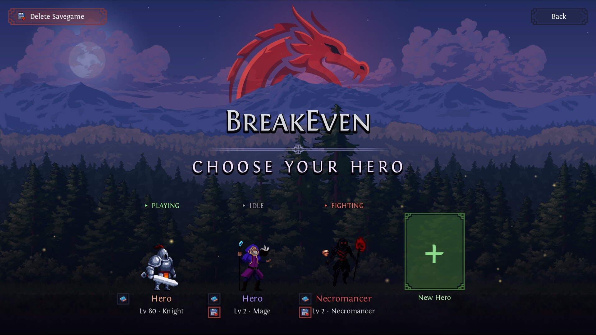 BreakEven: Idle
