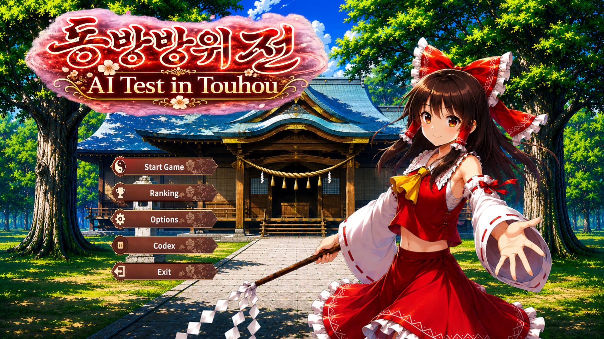 Touhou Defense Tale: AI Test in Touhou