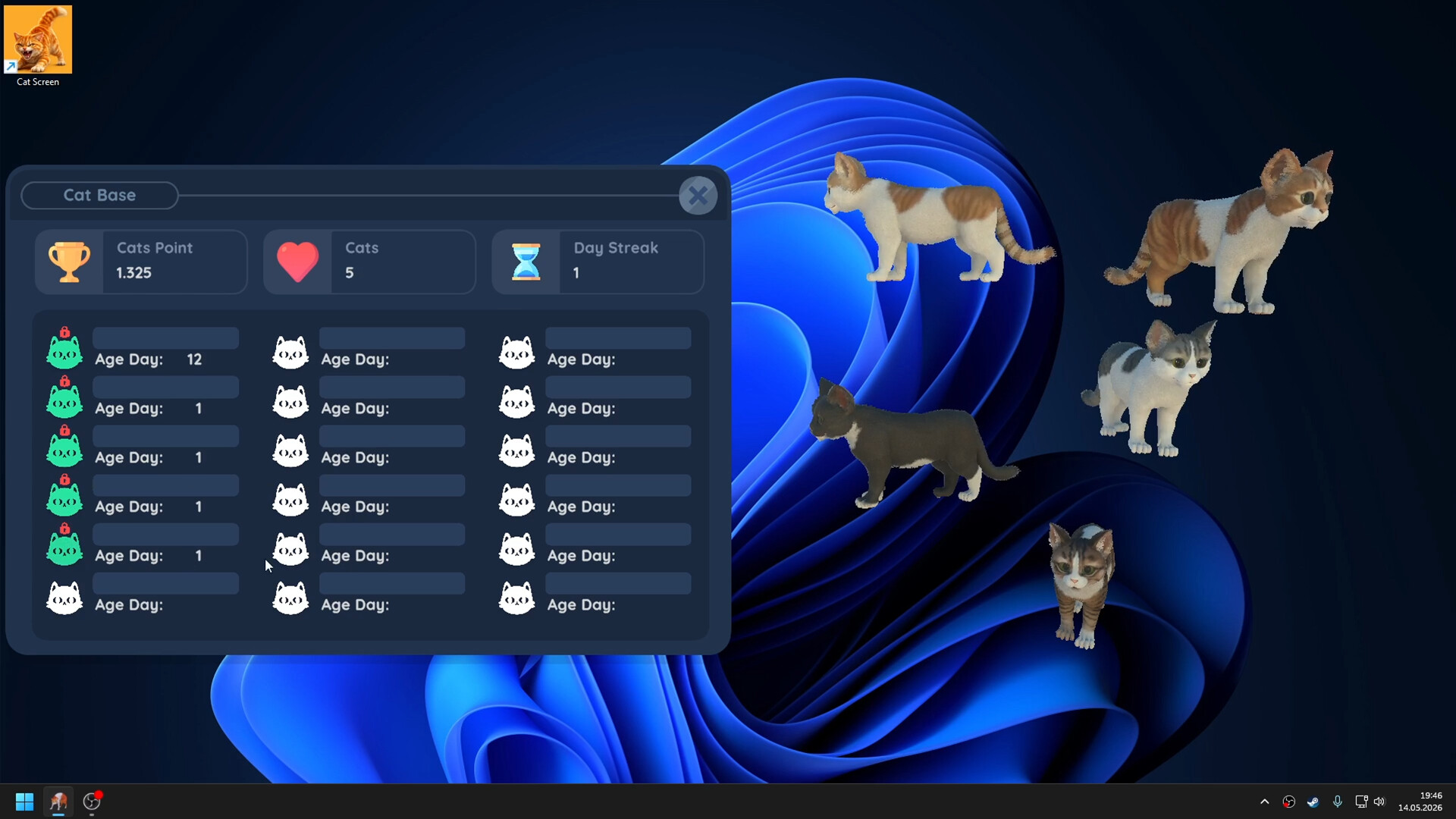 Cat Screen