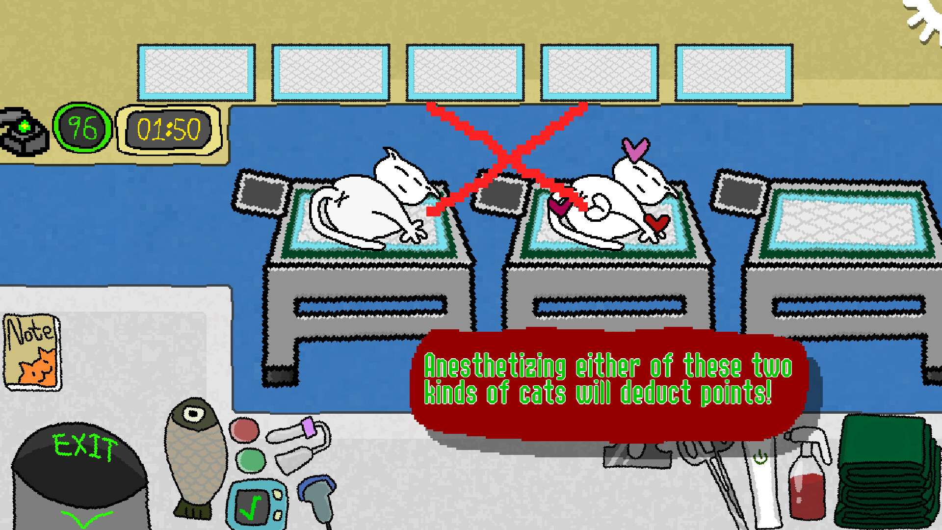 Cut Cats’ Balls
