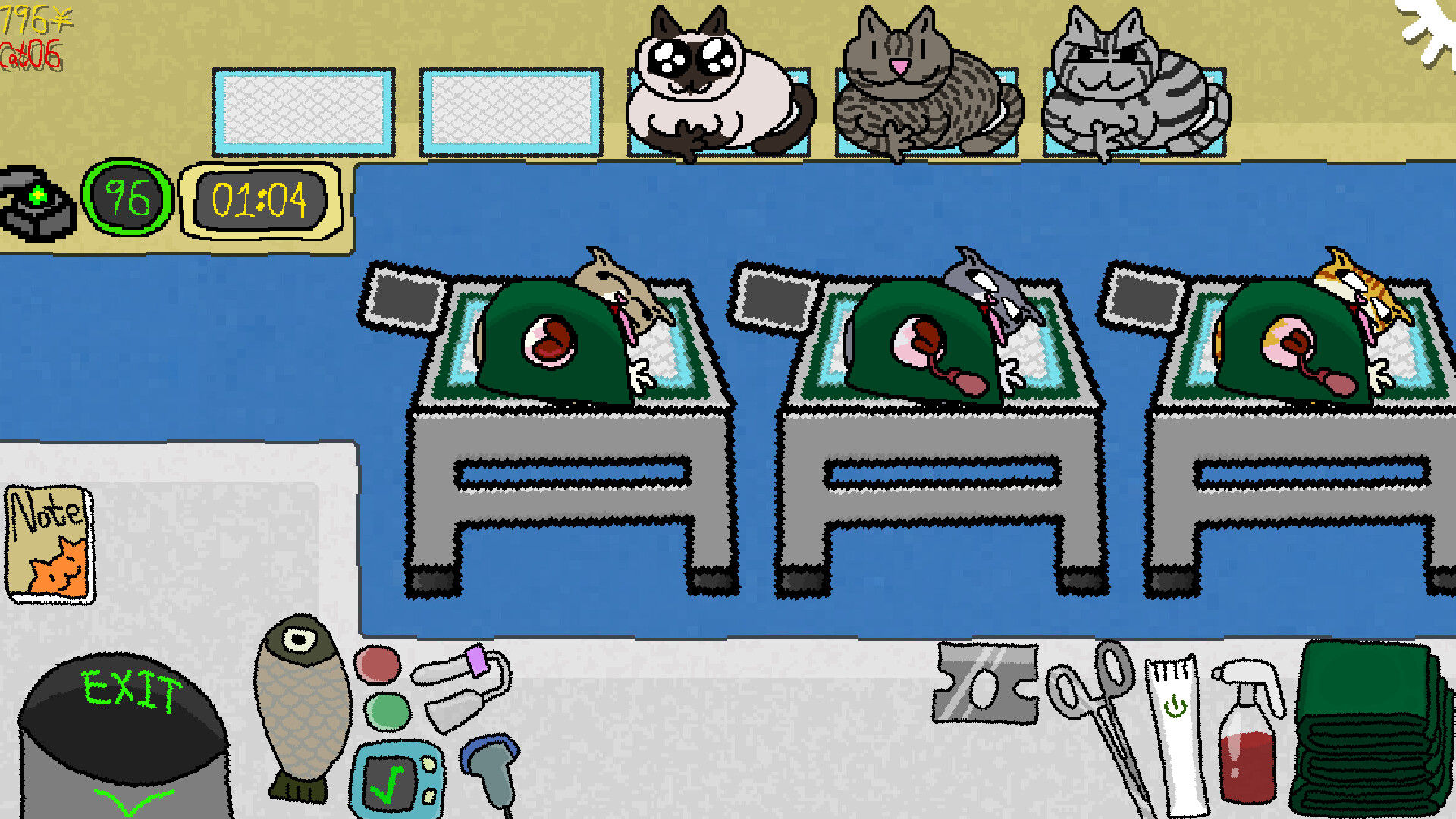 Cut Cats’ Balls