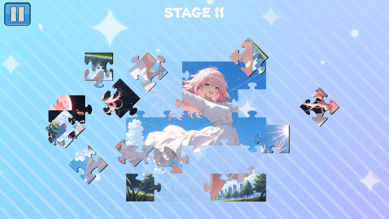 Flip-Flip Jigsaw Girls