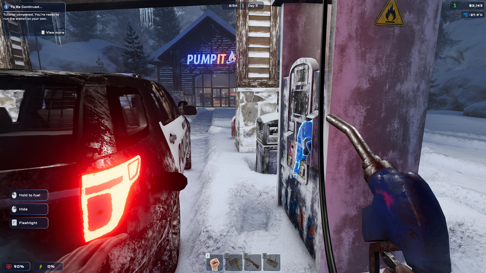 Arctic Shift: Fuel Station