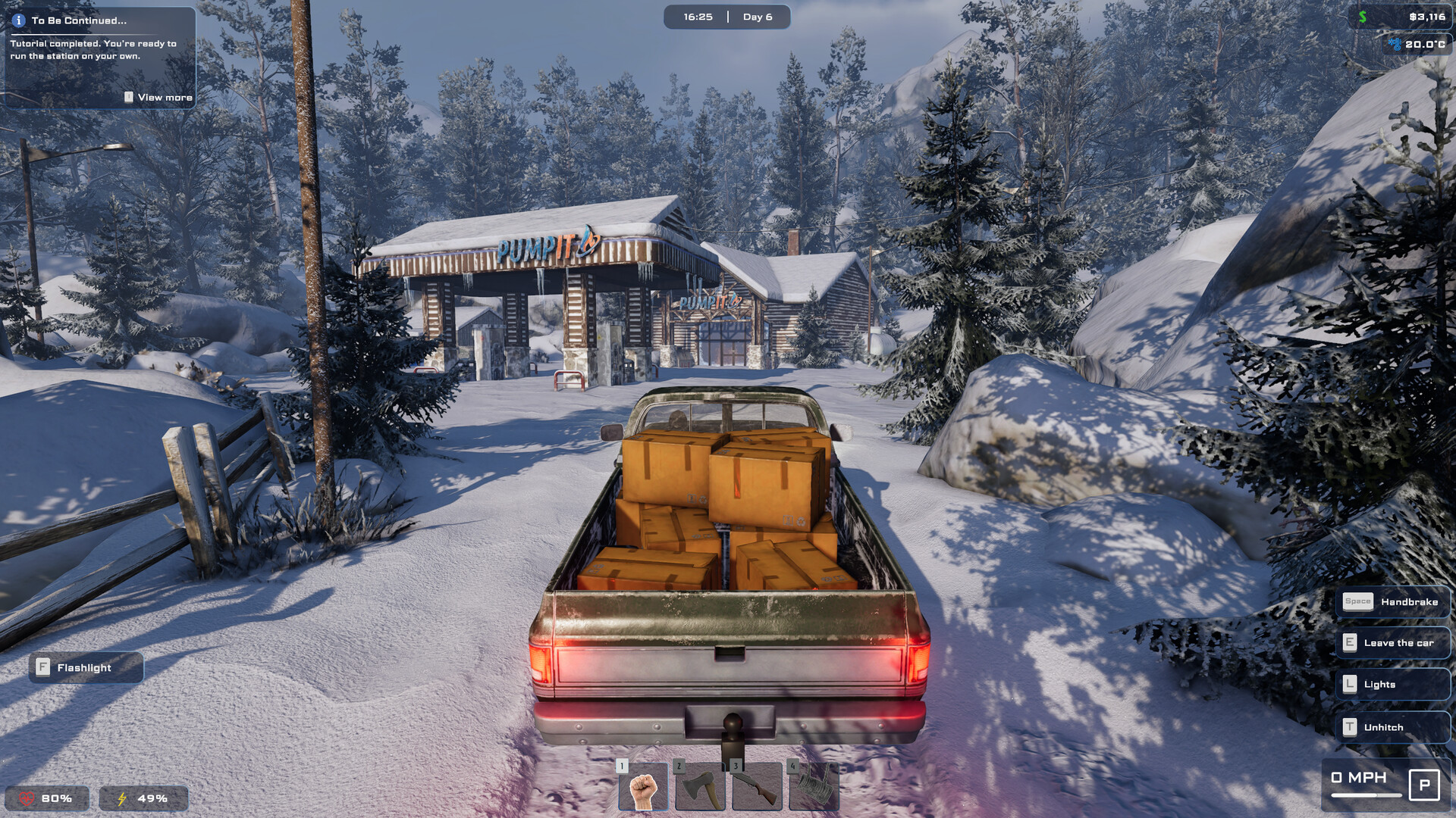 Arctic Shift: Fuel Station
