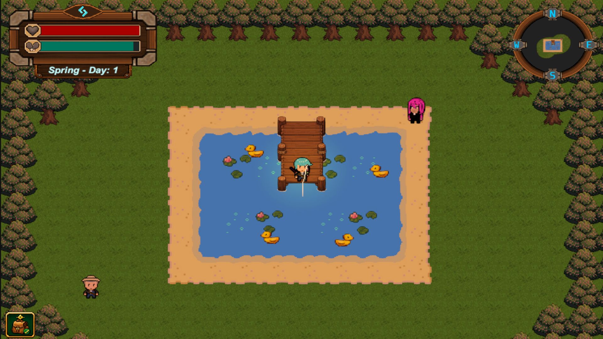 Moonlit Journey: Homestead