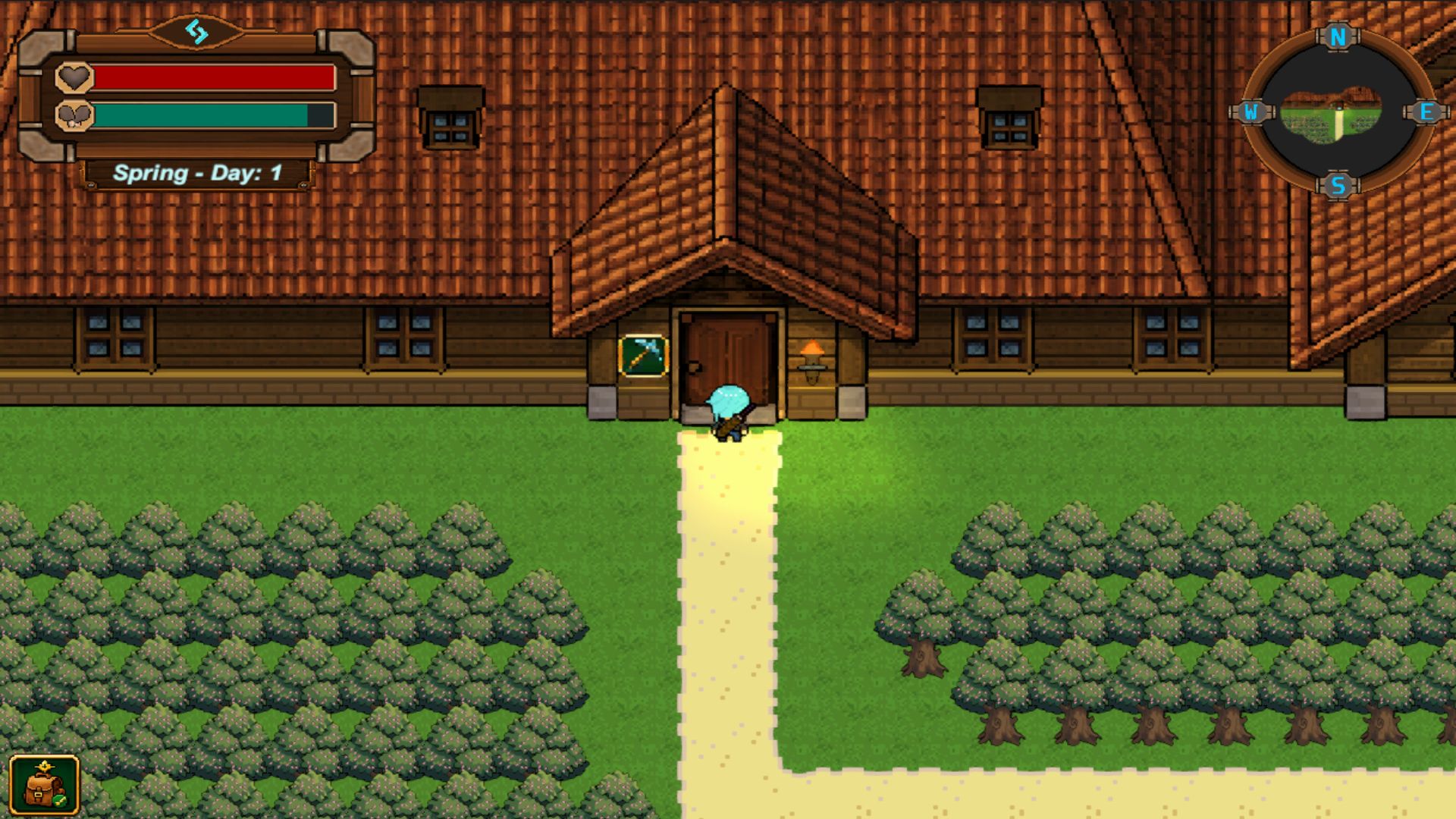 Moonlit Journey: Homestead