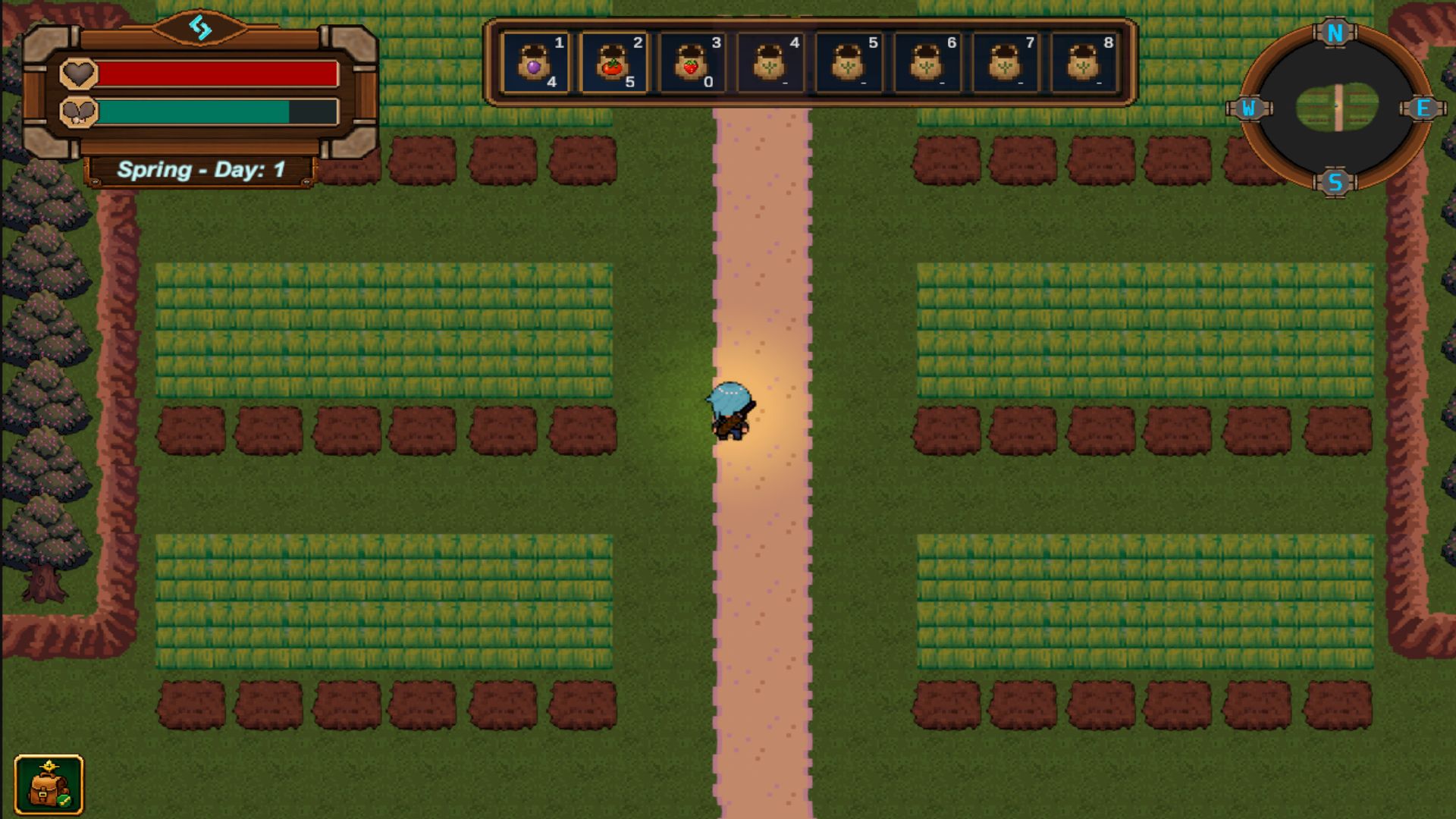 Moonlit Journey: Homestead