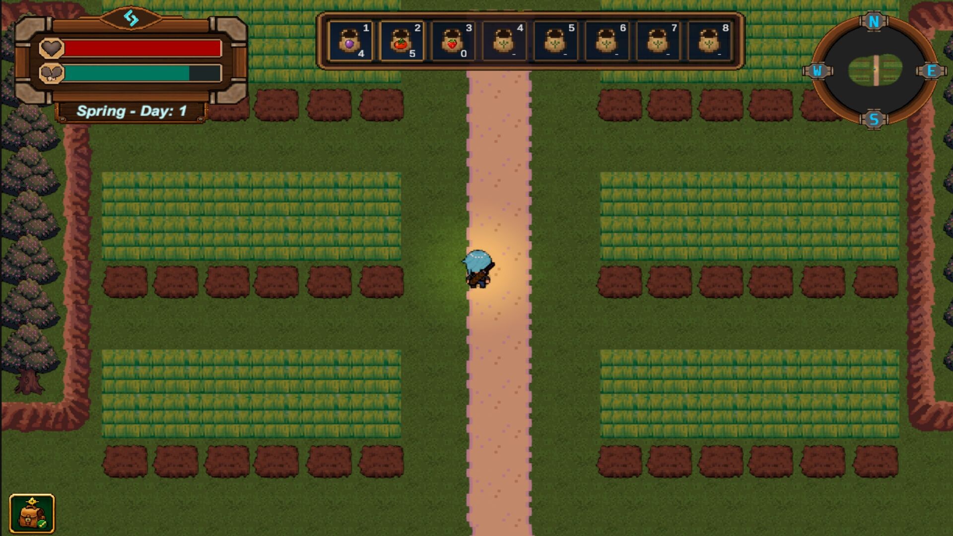 Moonlit Journey: Homestead