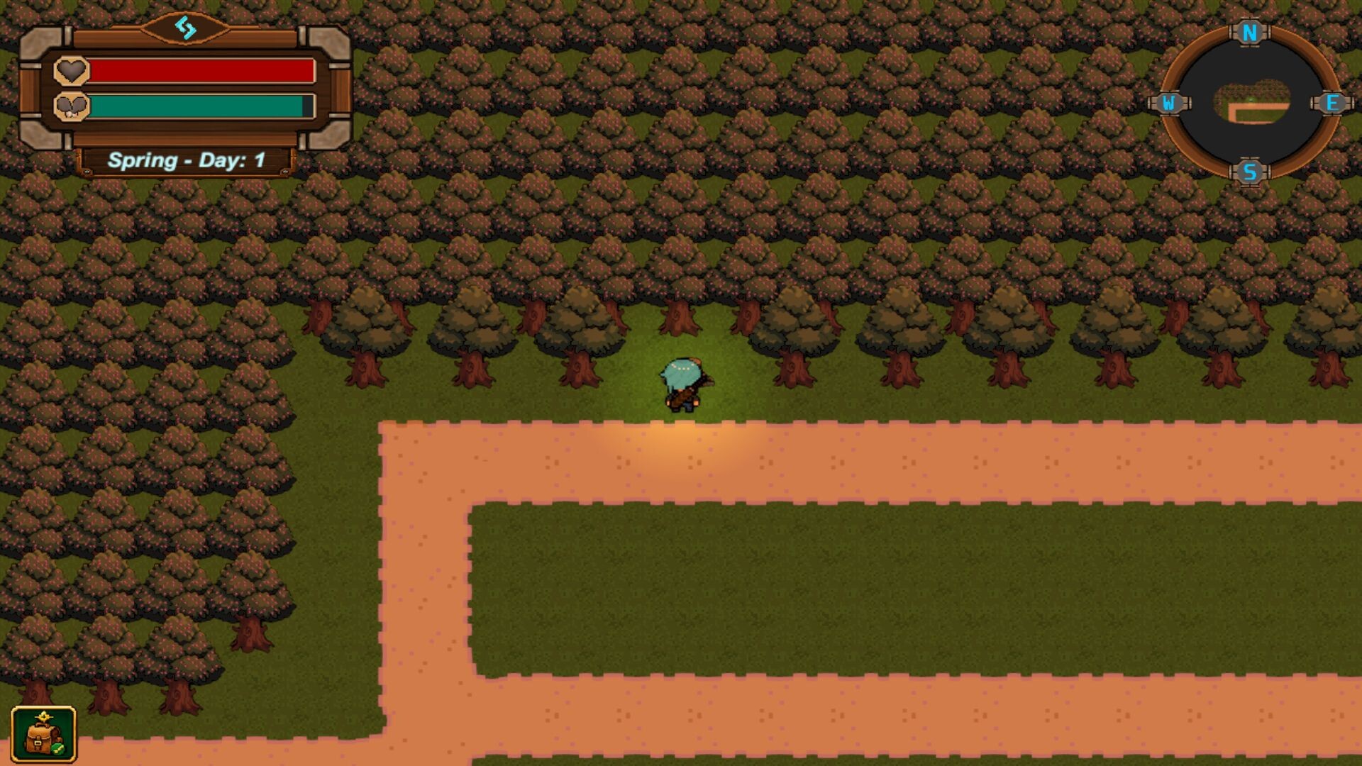 Moonlit Journey: Homestead