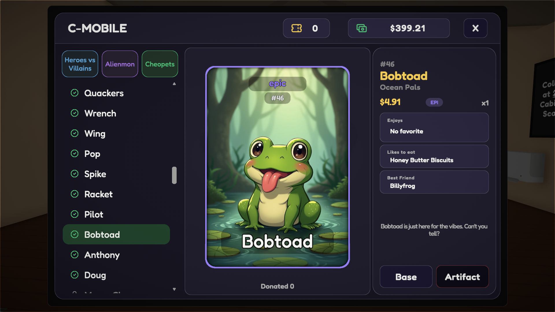 Card Collection Simulator
