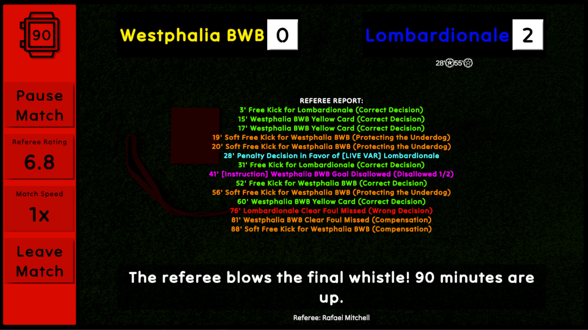 The Referee Committee