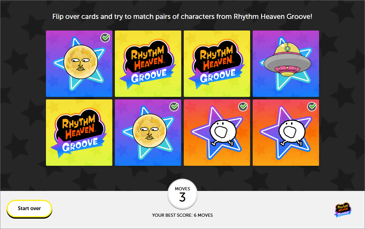 Rhythm Heaven Groove: Memory Match-Up