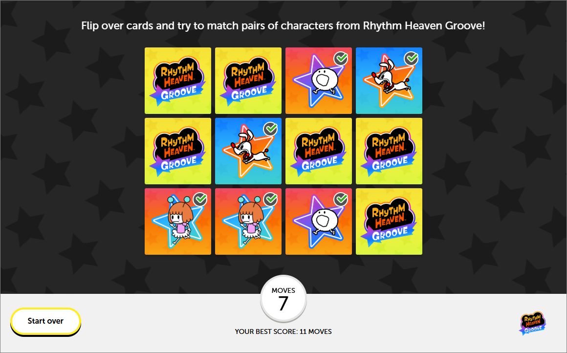 Rhythm Heaven Groove: Memory Match-Up