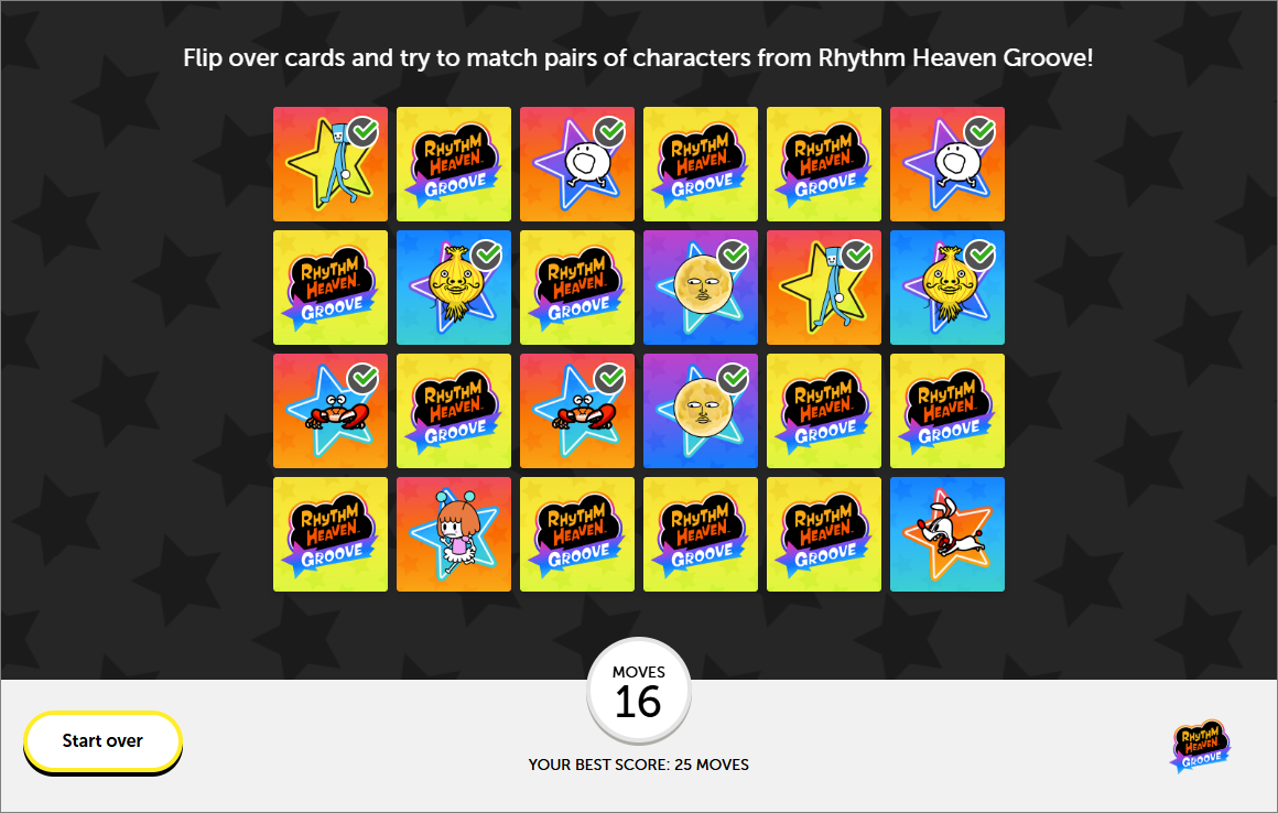 Rhythm Heaven Groove: Memory Match-Up
