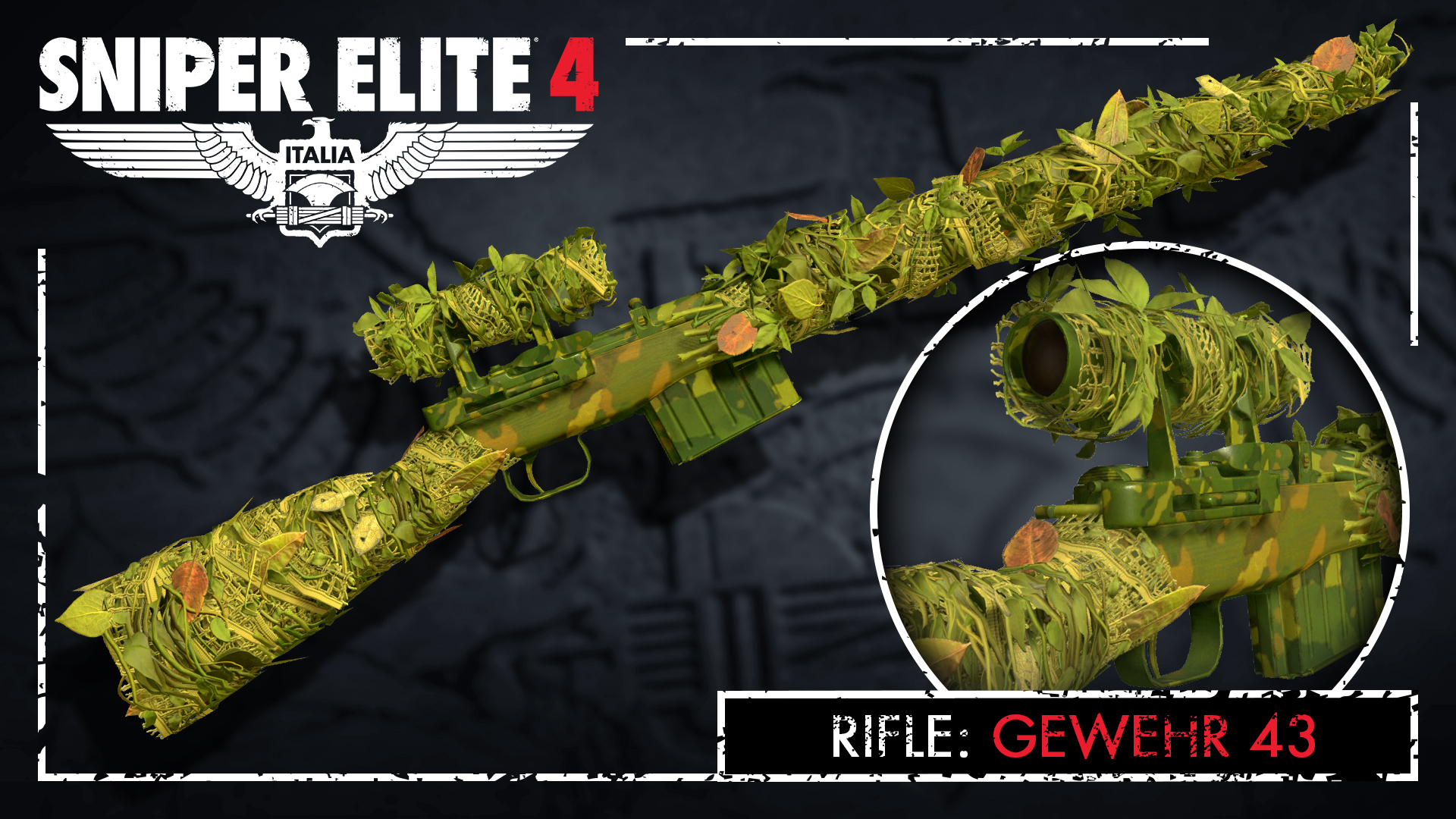 Sniper Elite 4: Camouflage Rifles Skin Pack