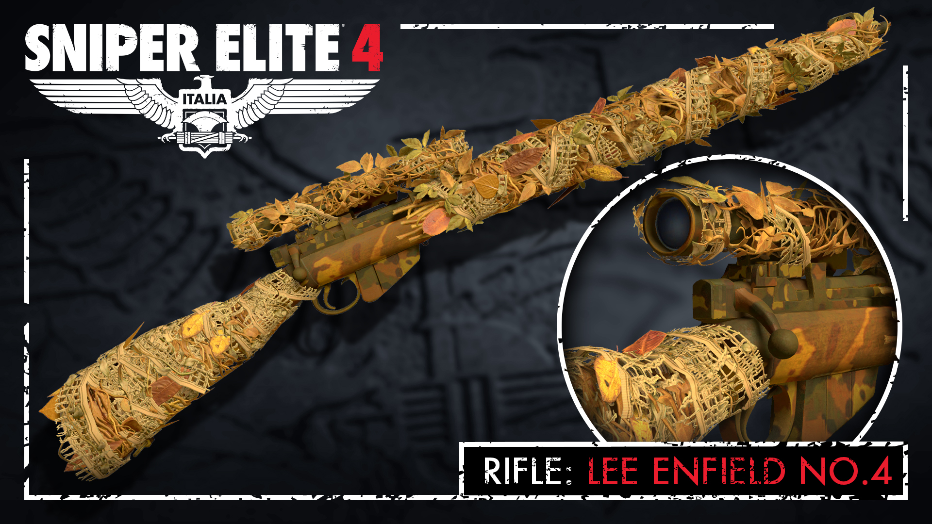 Sniper Elite 4: Camouflage Rifles Skin Pack