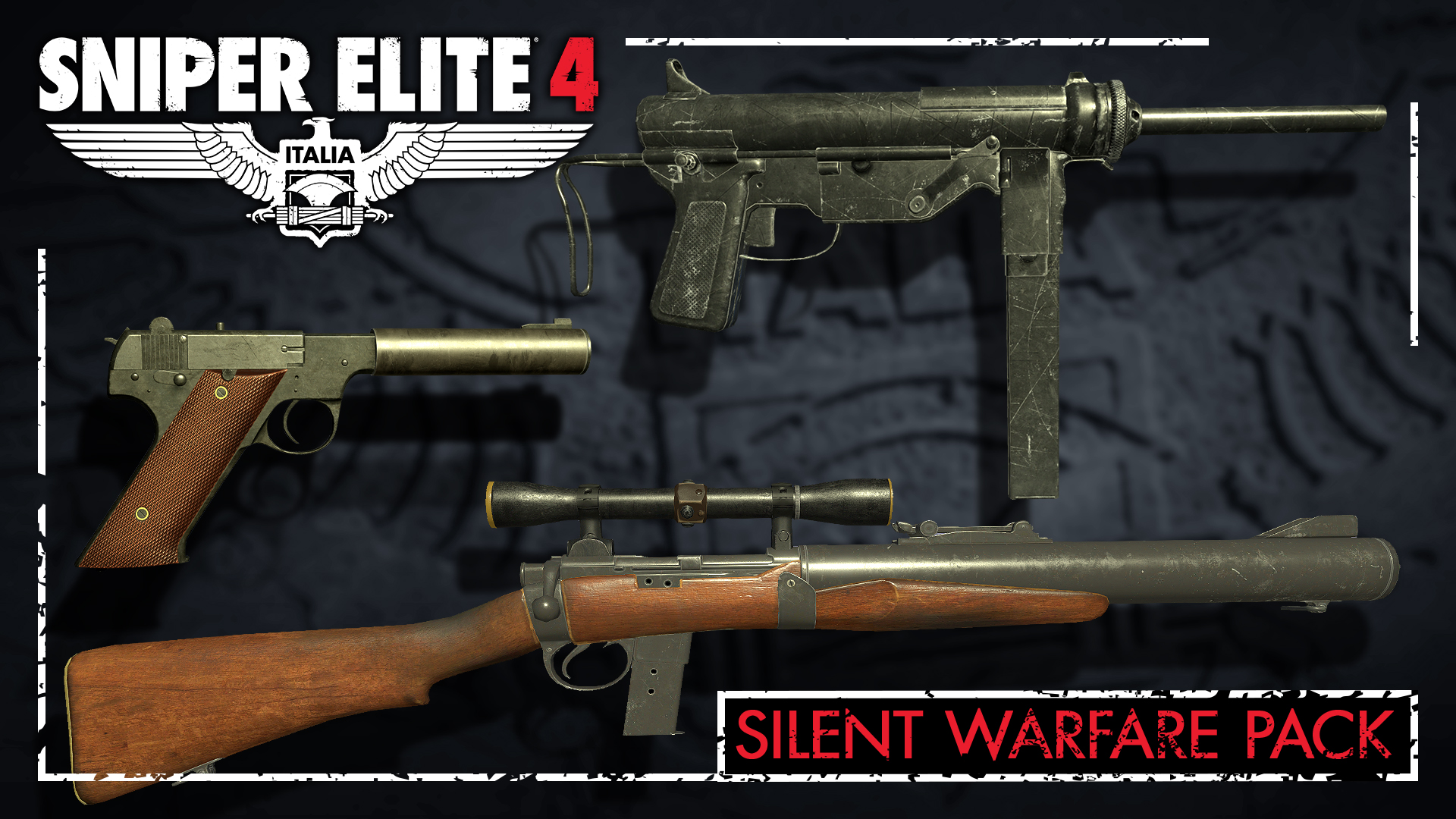Sniper Elite 4: Silent Warfare Weapons Pack