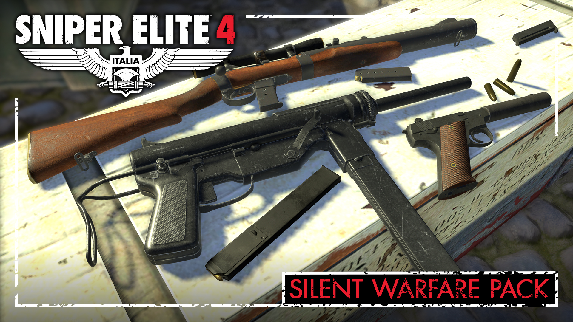 Sniper Elite 4: Silent Warfare Weapons Pack