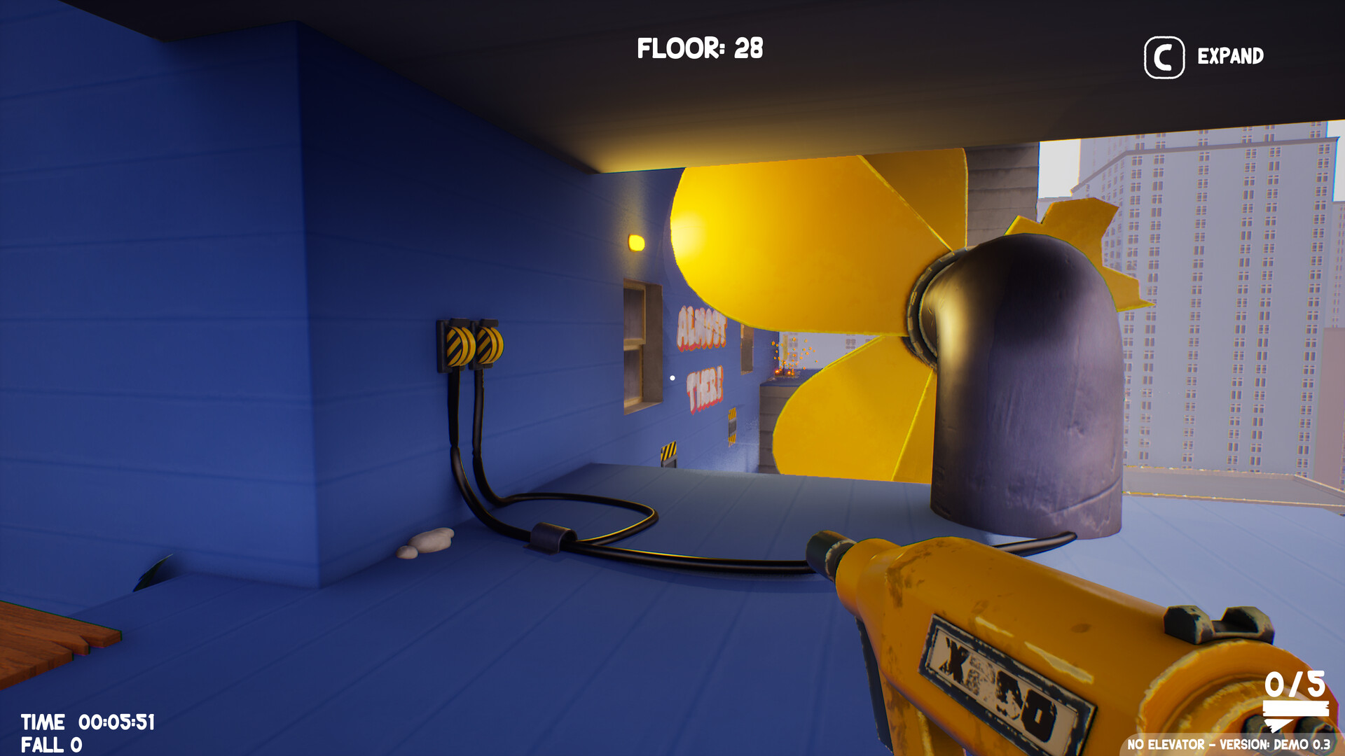 No Elevator