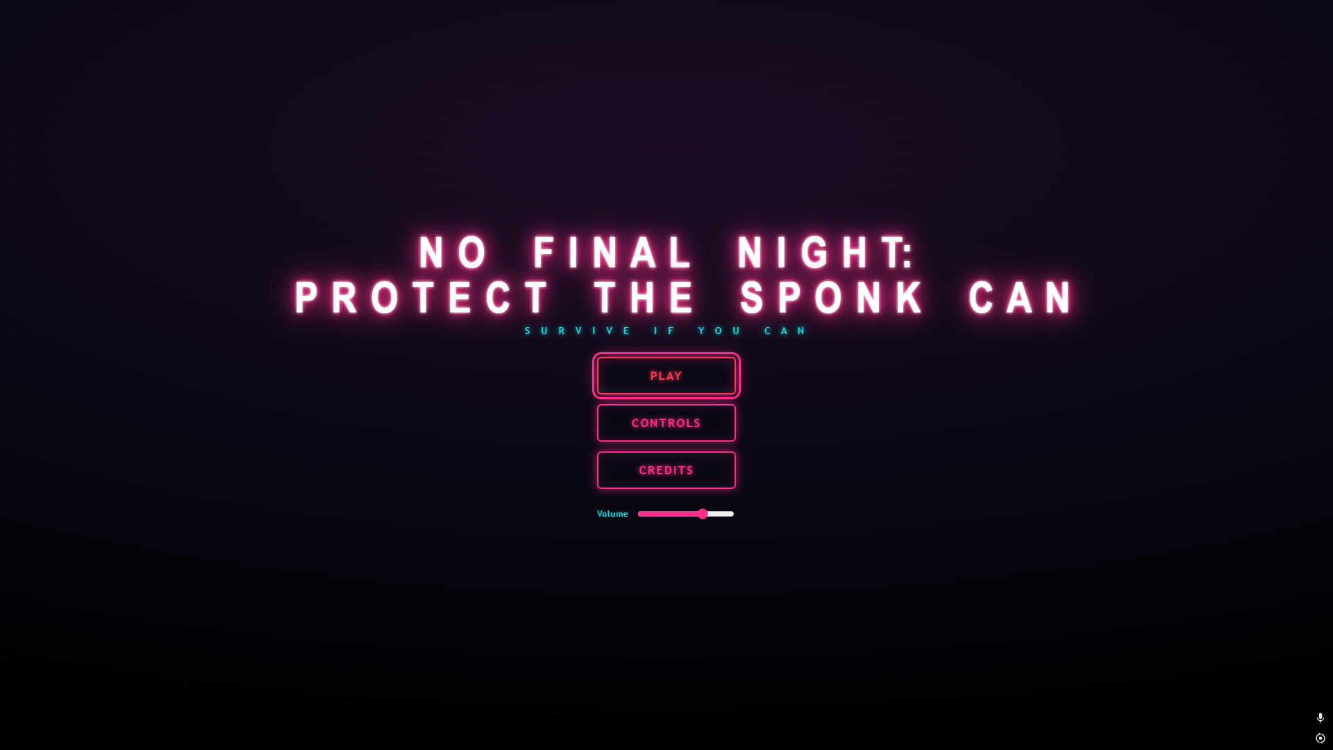 No Final Night: Protect the Sponk Can