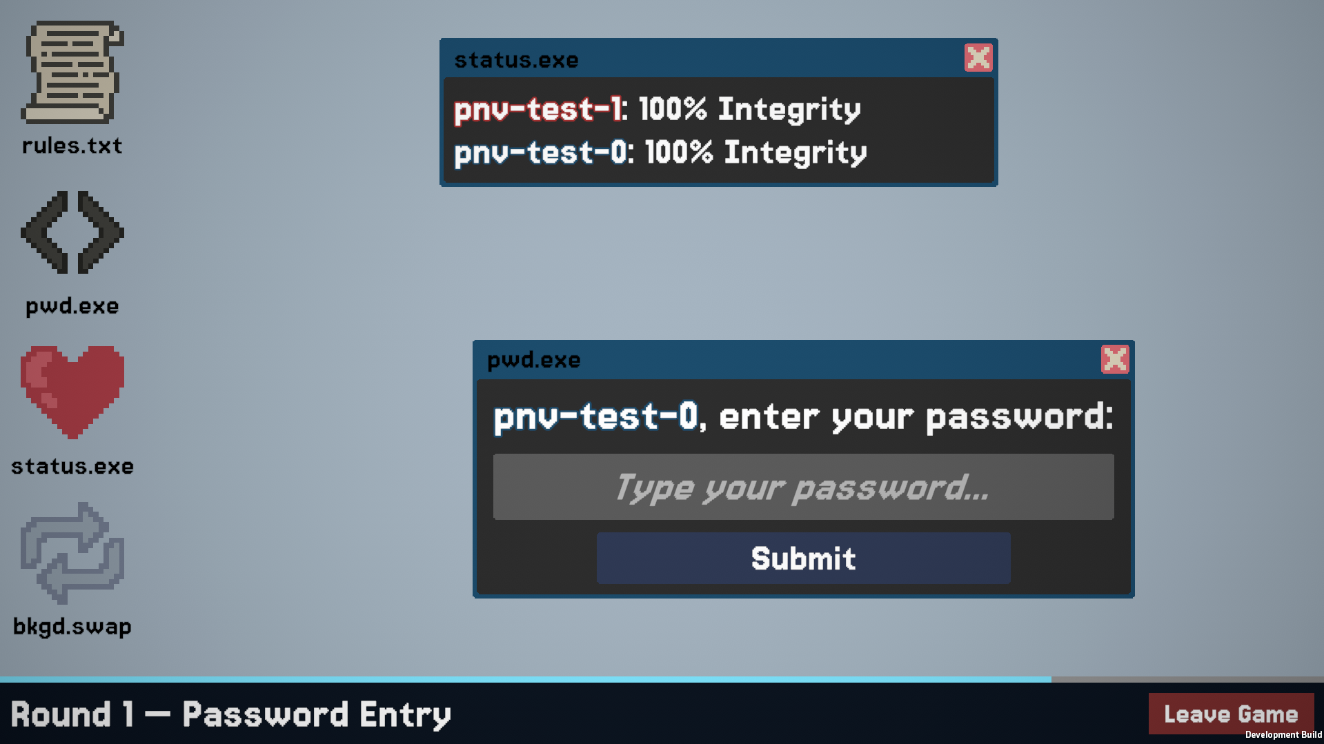 Password Not Valid